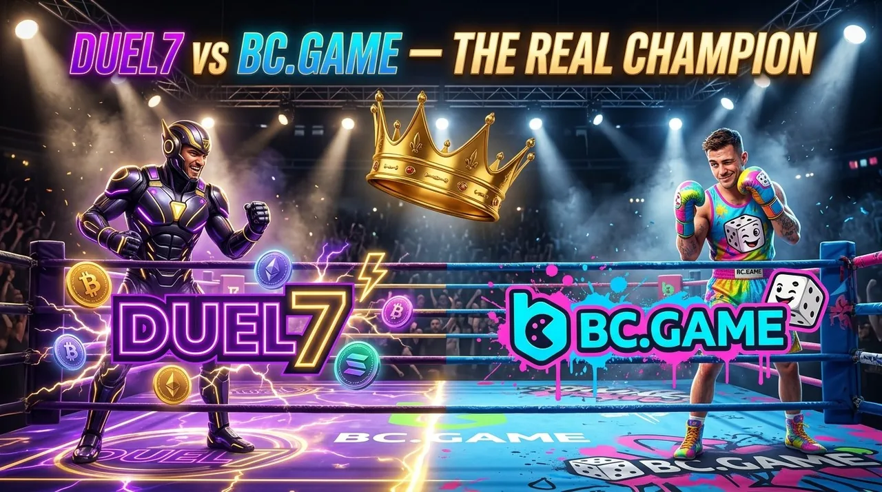 Duel7 versus BC.Game comparison artwork