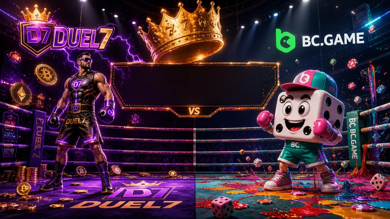 Alternate Duel7 versus BC.Game boxing artwork
